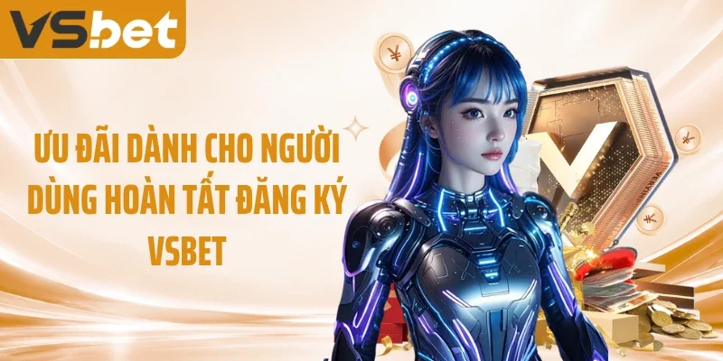Ưu đãi dành cho người dùng hoàn tất đăng ký VSBET